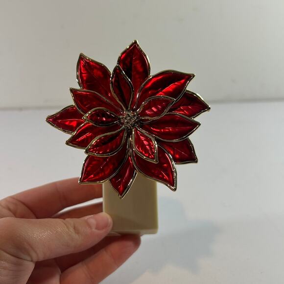Bath & Body Works CHRISTMAS POINSETTA Wallflower Plug Diffuser - Picture 1 of 6